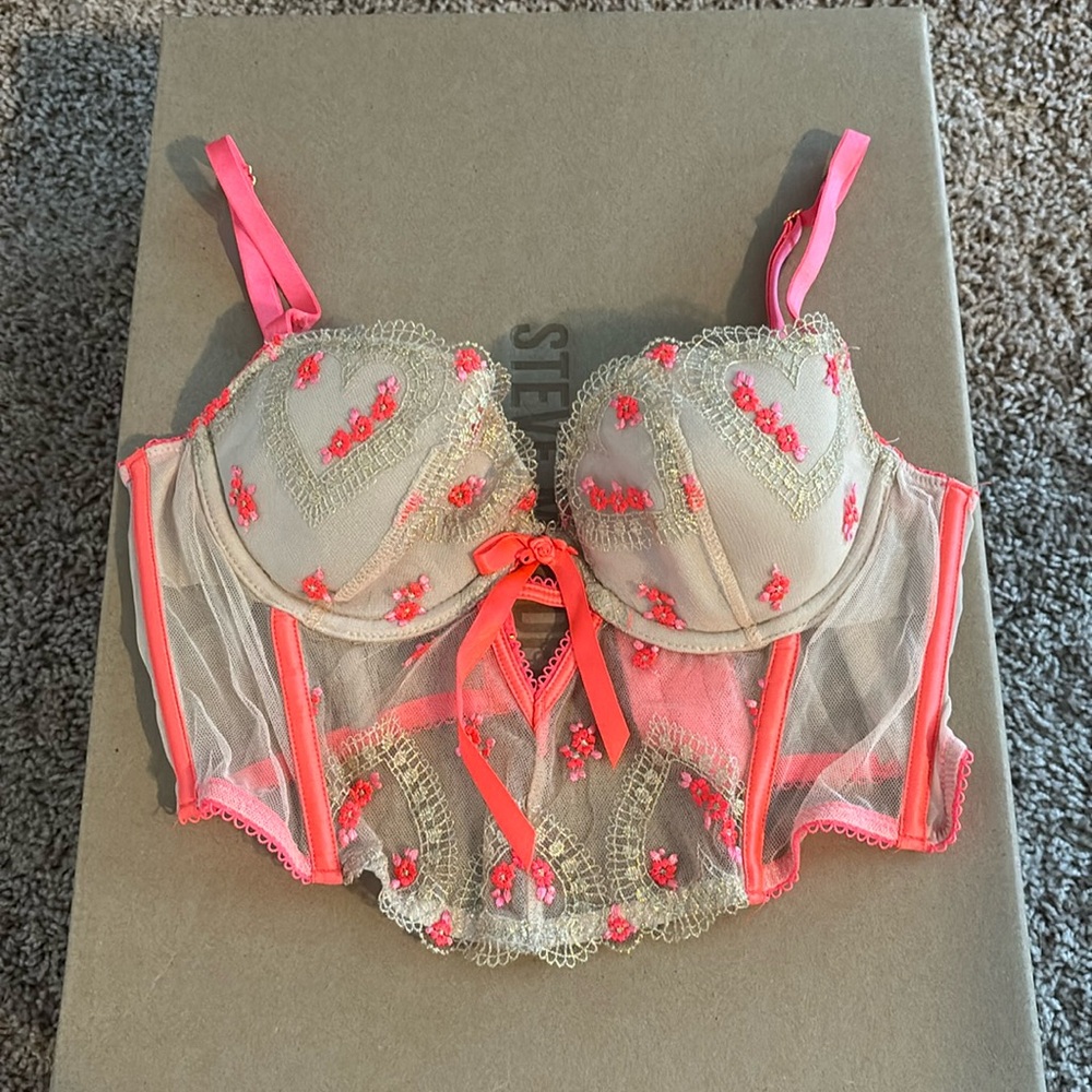 victoria’s secret for love and lemons corset top